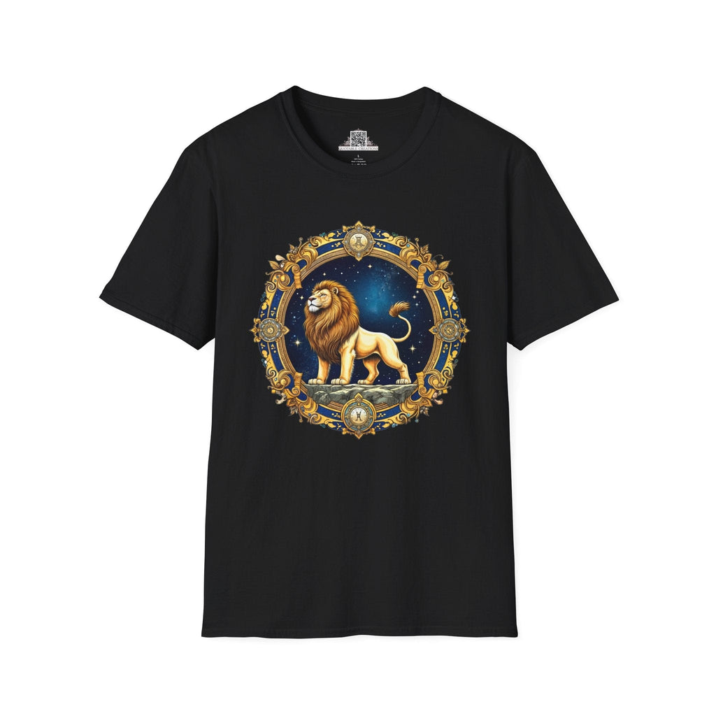 Printify T-Shirt XS / Black Leo - Zodiac & Astrology T-Shirt