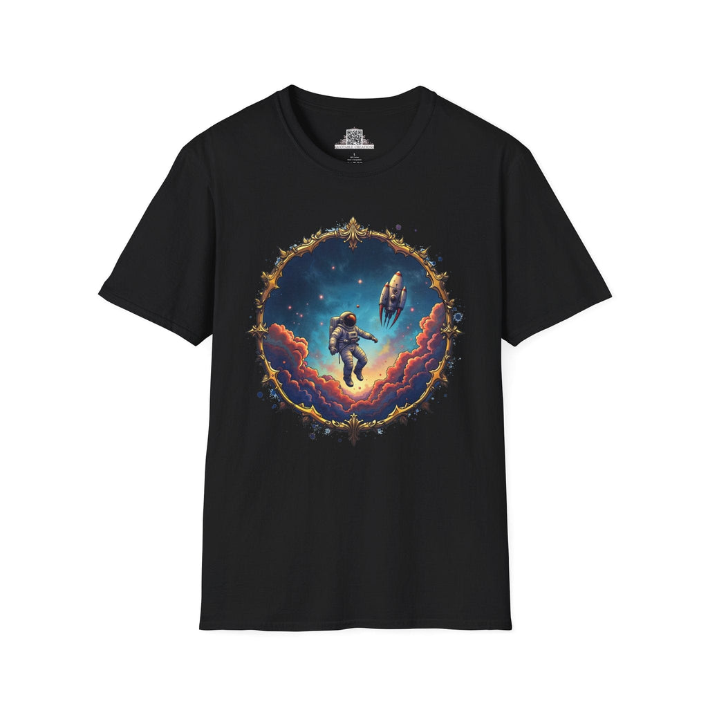 Printify T-Shirt XS / Black New Horizons UFO & Cosmic - T-Shirt