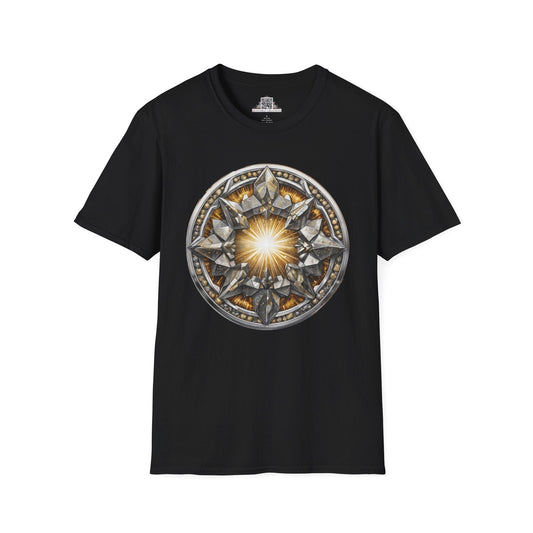 Printify T-Shirt XS / Black Pyrite Crystals Gemstones - T-Shirt
