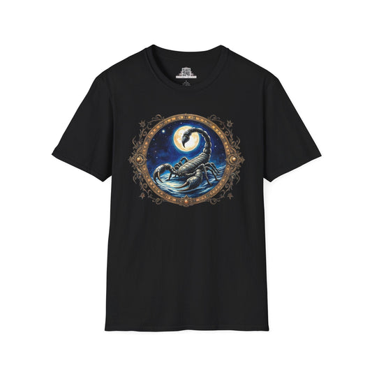 Printify T-Shirt XS / Black Scorpio Zodiac & Astrology - T-Shirt