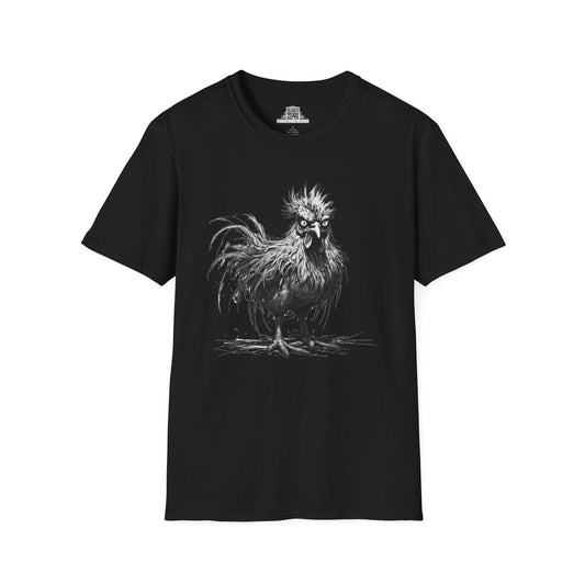 Printify T-Shirt XS / Black T-Shirt - I'm Fine Chicken - Everything's Fine