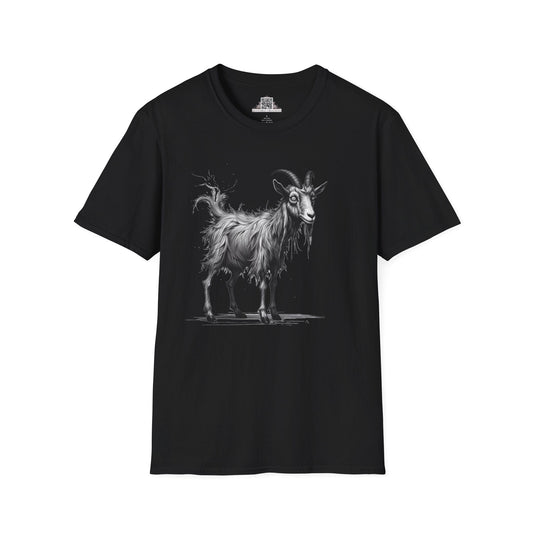 Printify T-Shirt XS / Black T-Shirt - I'm Fine Goat - Everything's Fine