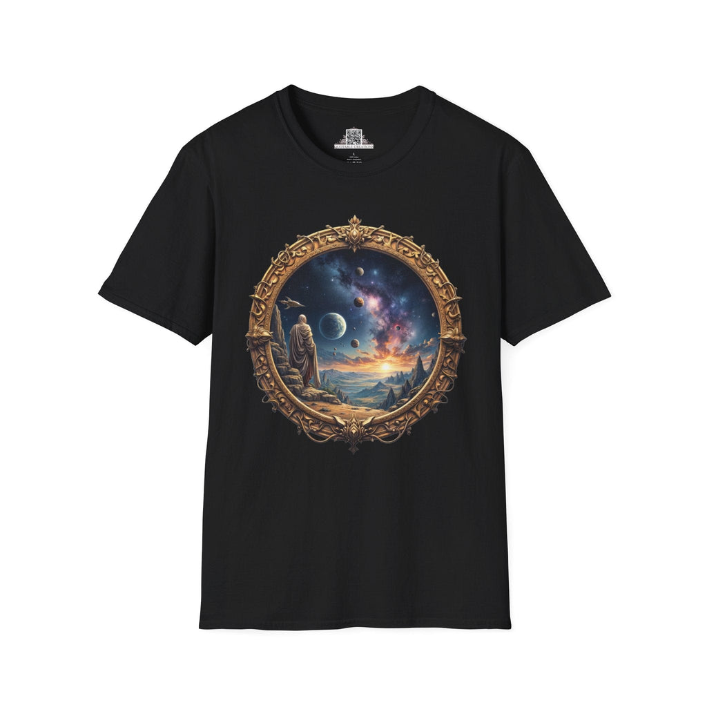 Printify T-Shirt XS / Black They Exist UFO & Cosmic - T-Shirt
