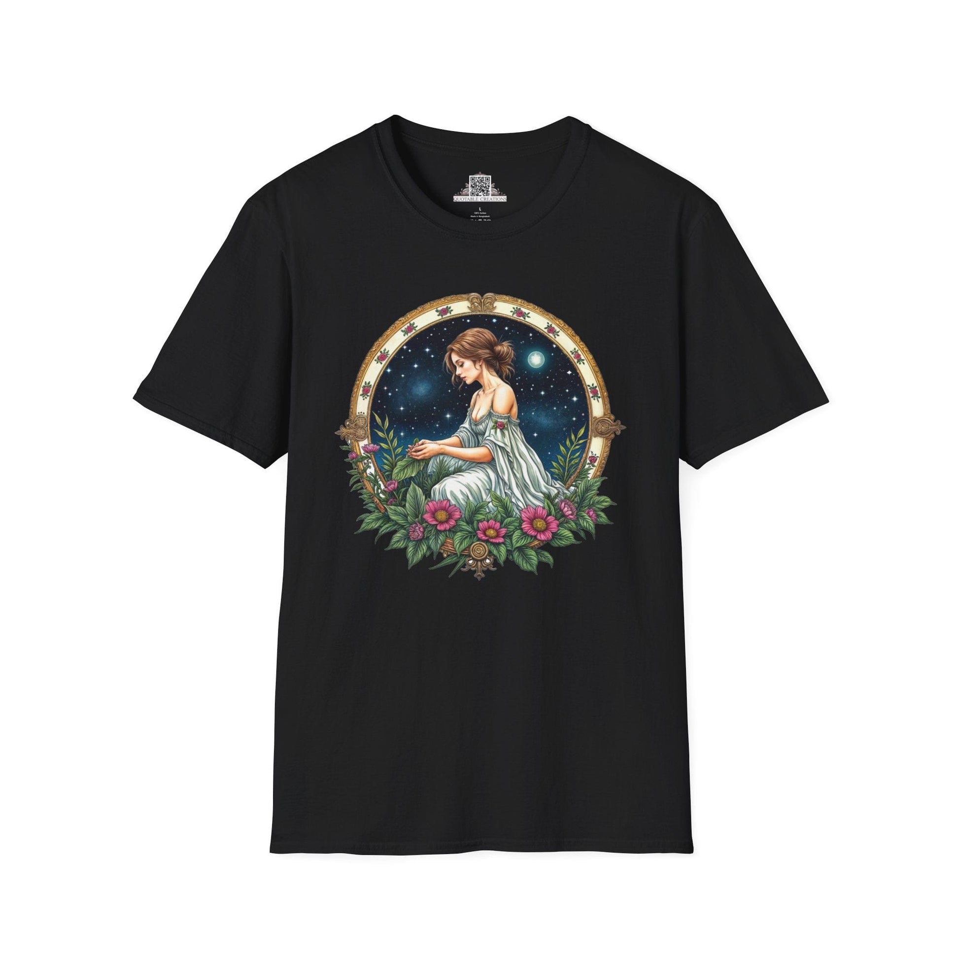 Printify T-Shirt XS / Black Virgo Zodiac Astrology - T-Shirt