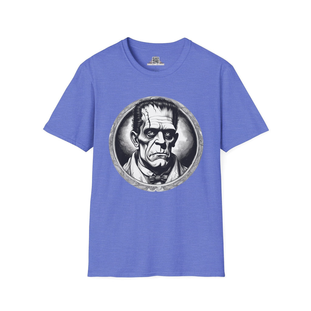 Printify T-Shirt XS / Heather Royal Frankenstein Mysteries & Monsters T-Shirt