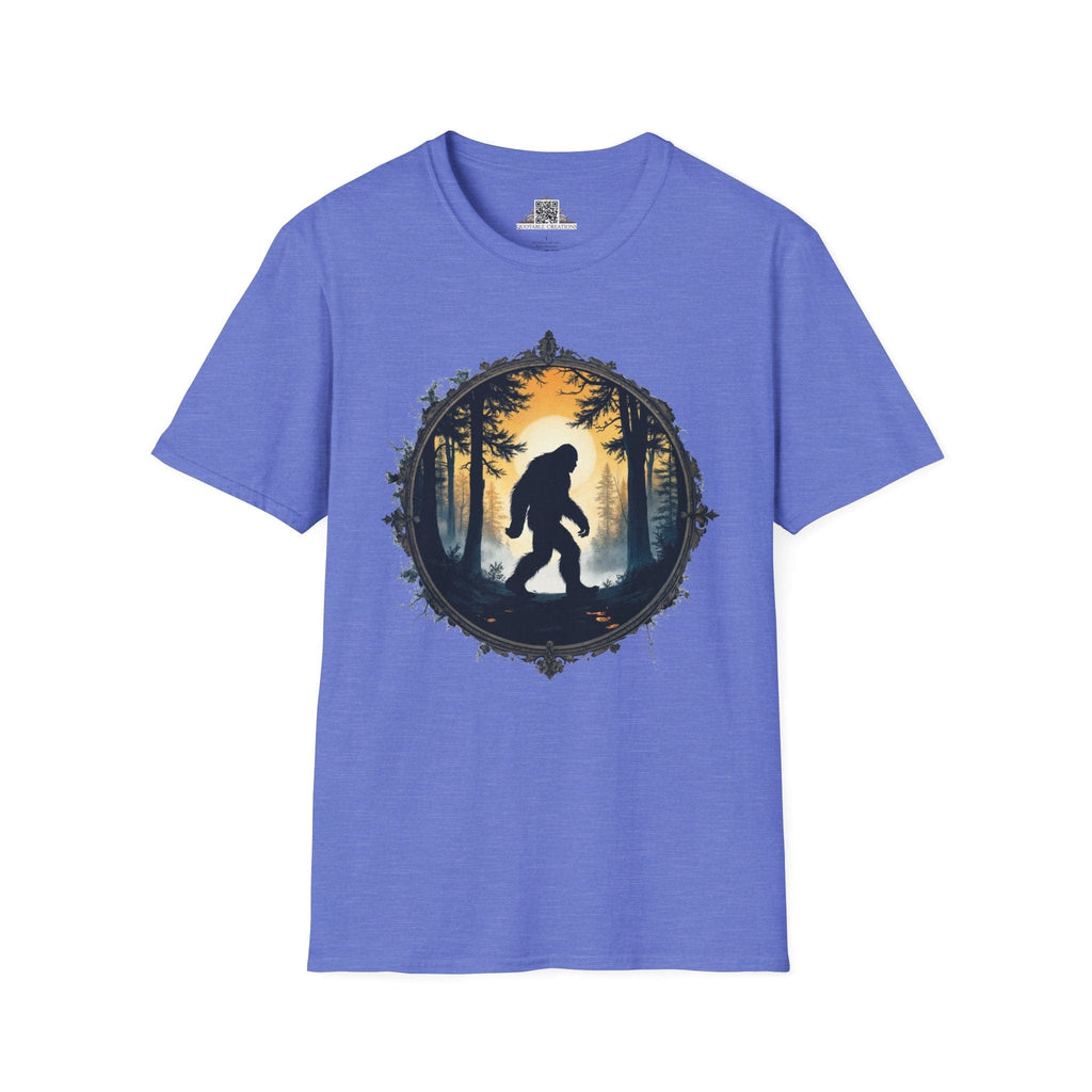 Printify T-Shirt XS / Heather Royal In Search of Sasquatch - Bigfoot & Legends T-Shirt