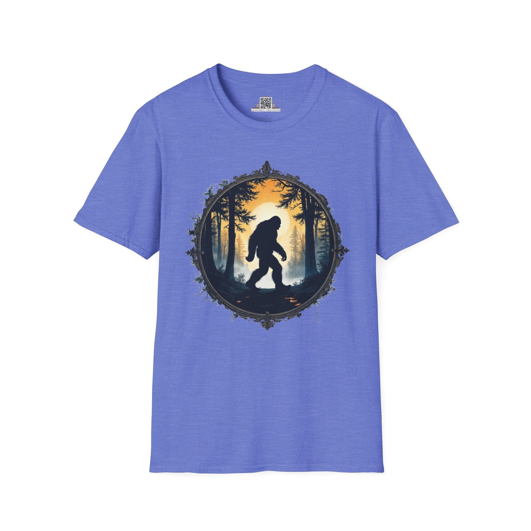Printify T-Shirt XS / Heather Royal In Search of Sasquatch - Bigfoot & Legends T-Shirt