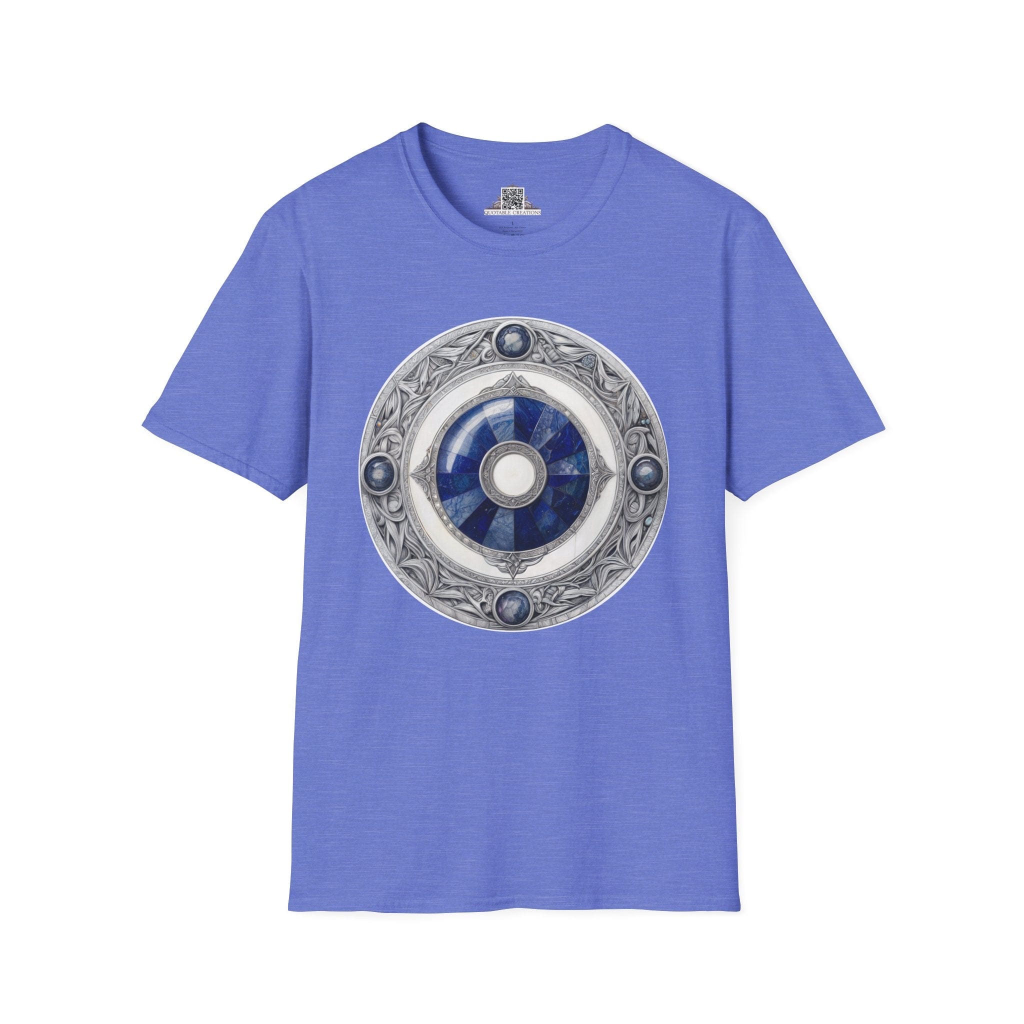 Printify T-Shirt XS / Heather Royal Lapis Lazuli - Crystals & Gemstones T-Shirt
