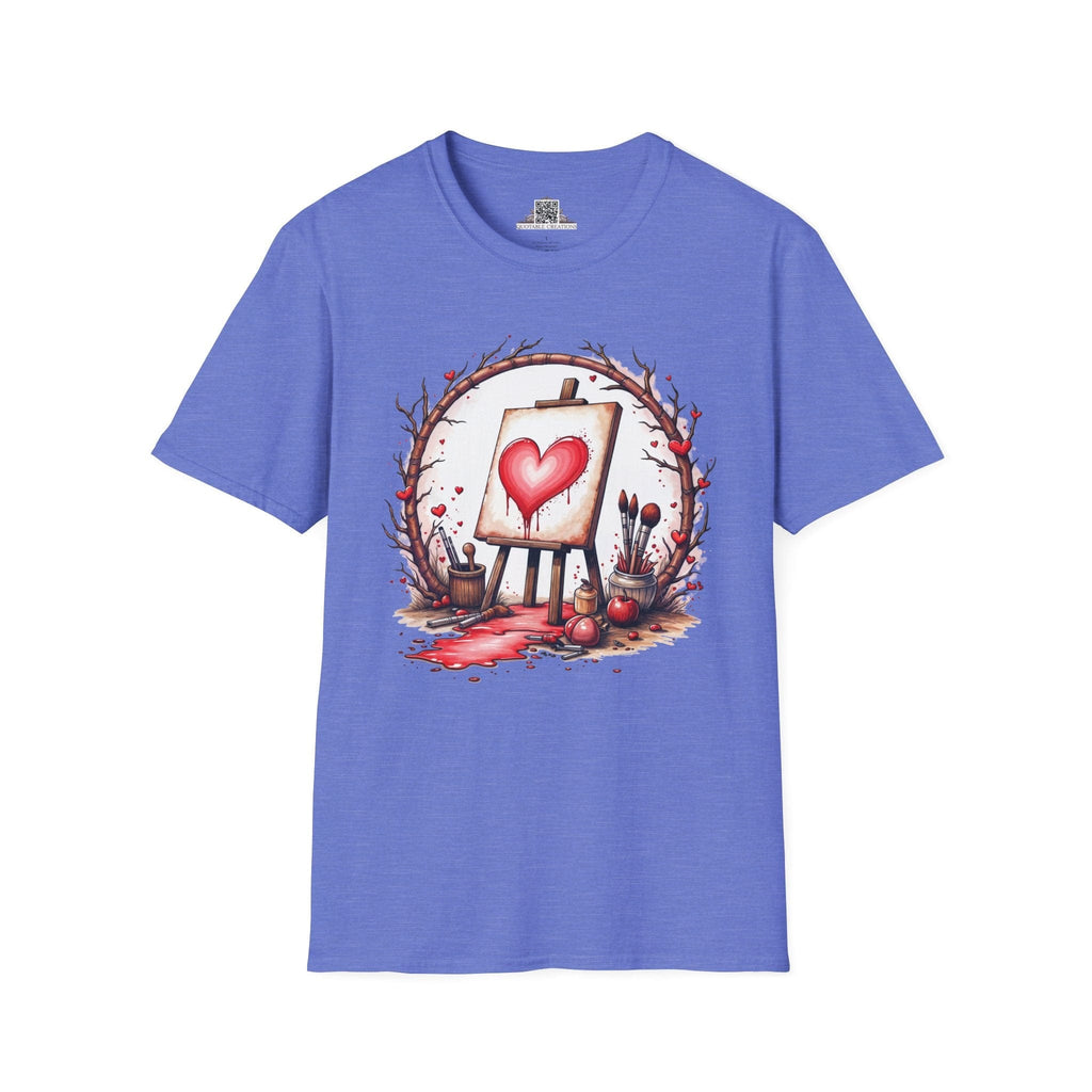Printify T-Shirt XS / Heather Royal My Masterpiece Art - Love & Fun T-Shirt