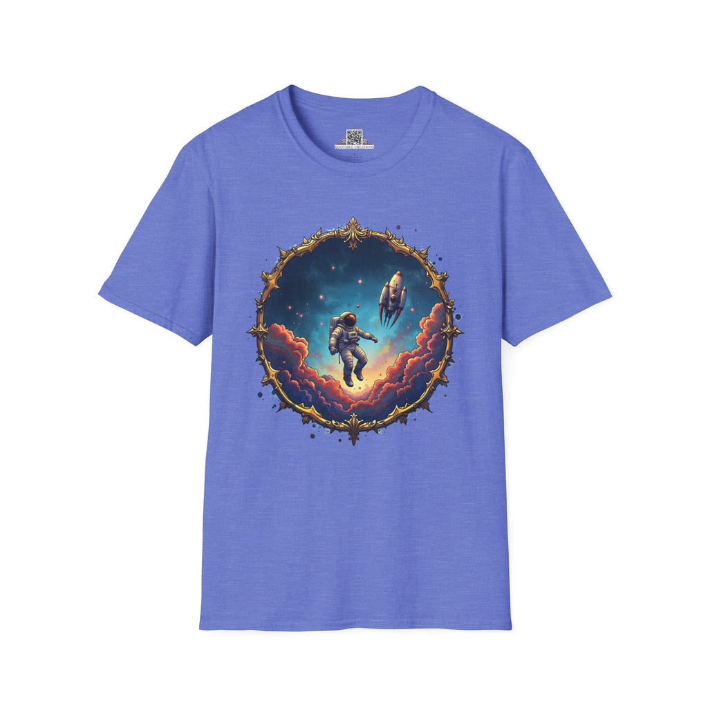 Printify T-Shirt XS / Heather Royal New Horizons UFO & Cosmic - T-Shirt