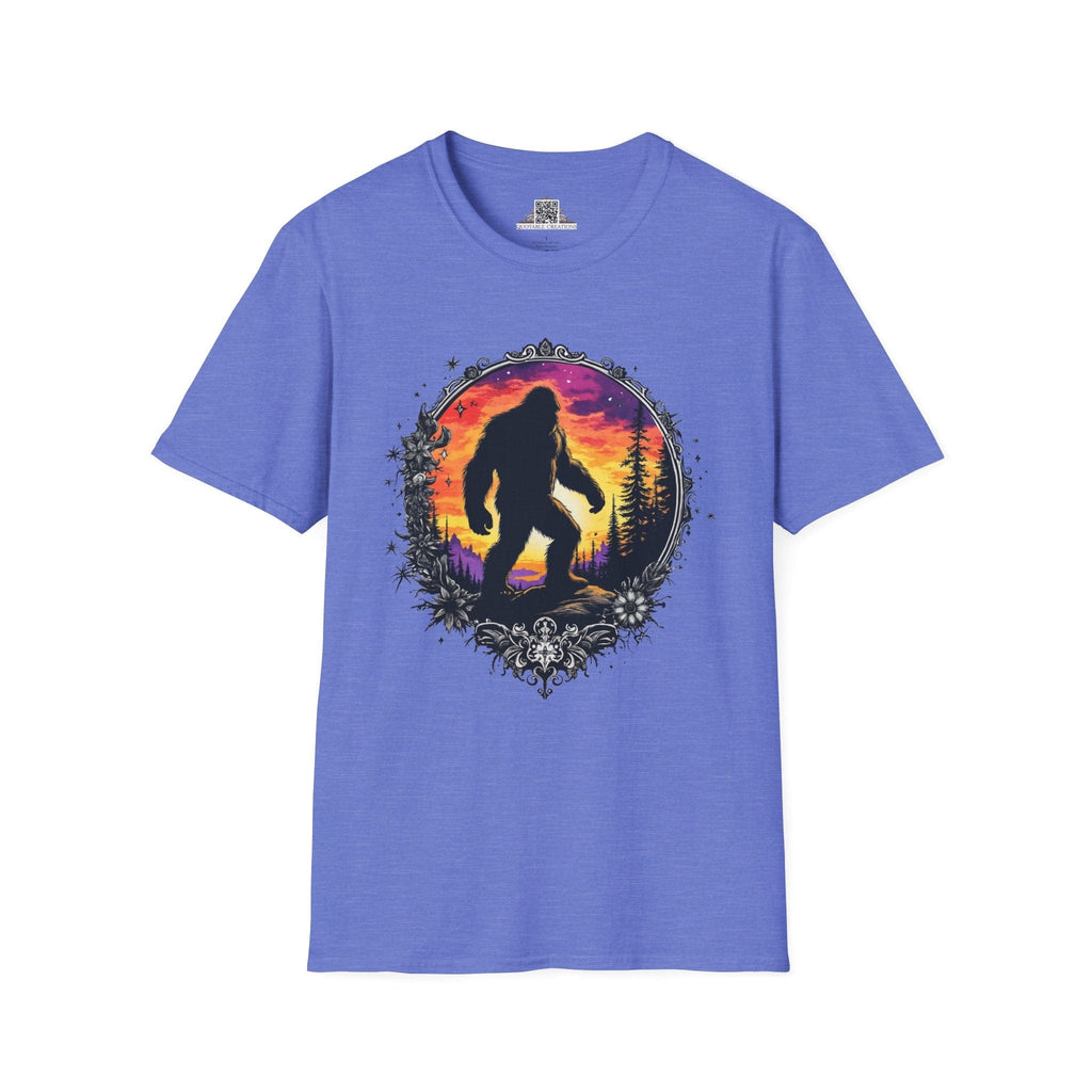 Printify T-Shirt XS / Heather Royal Sasquatch Sightings - Bigfoot & Legends T-Shirt