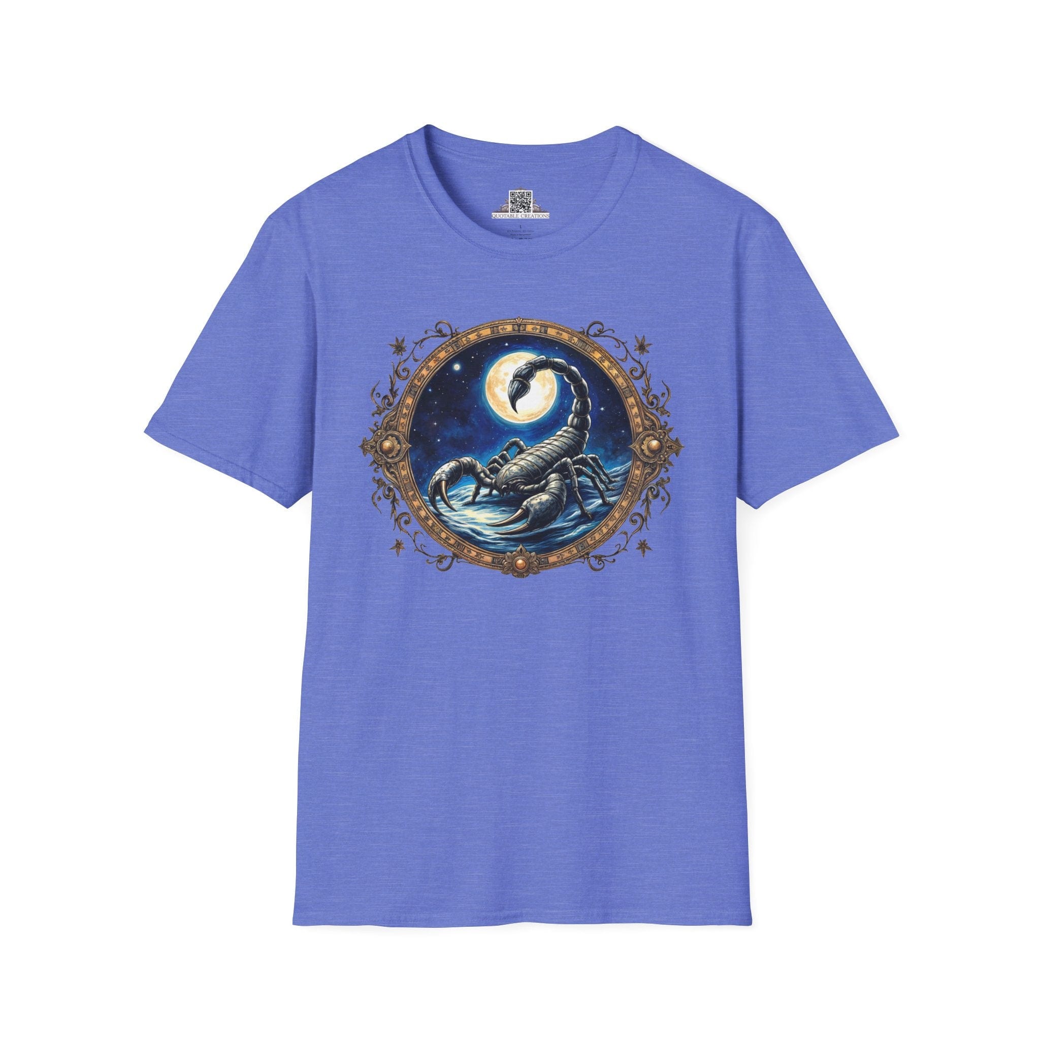 Printify T-Shirt XS / Heather Royal Scorpio Zodiac & Astrology - T-Shirt