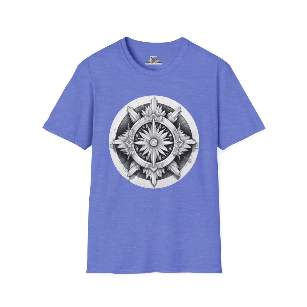 Printify T-Shirt XS / Heather Royal Selenite - Crystals & Gemstones T-Shirt