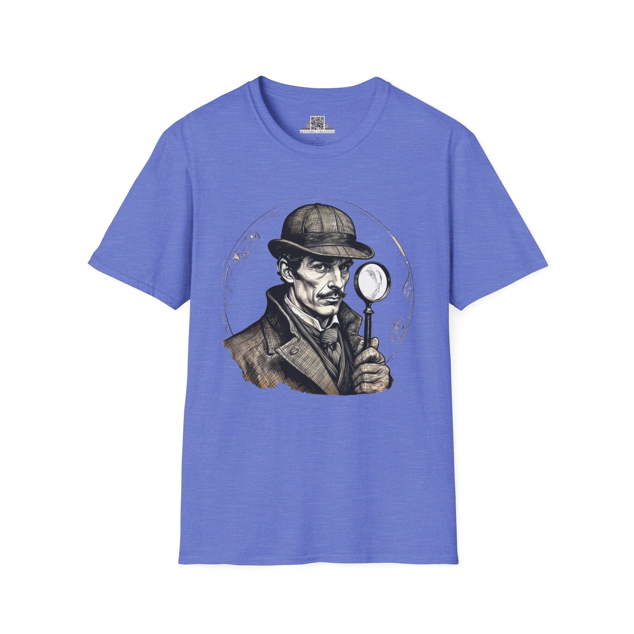 Printify T-Shirt XS / Heather Royal Sherlock Holmes Mysteries & Monsters - T-Shirt