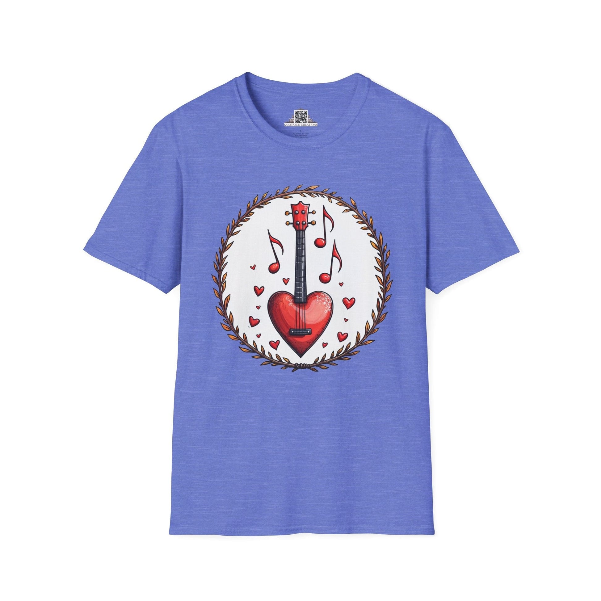 Printify T-Shirt XS / Heather Royal Sweet Symphony Music - Love & Fun T-Shirt