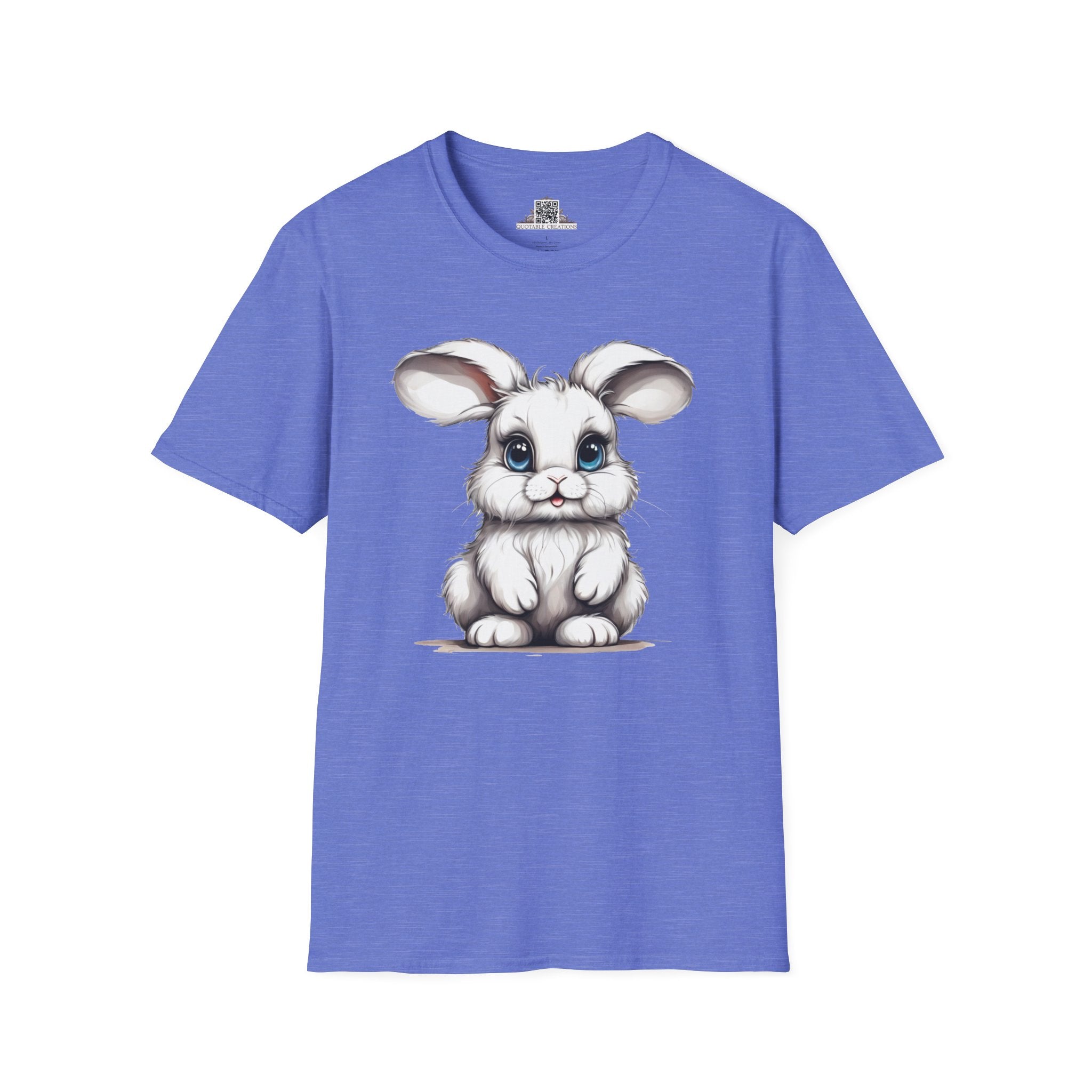 Printify T-Shirt XS / Heather Royal T-Shirt - Baby Bunny - Hyper Cute