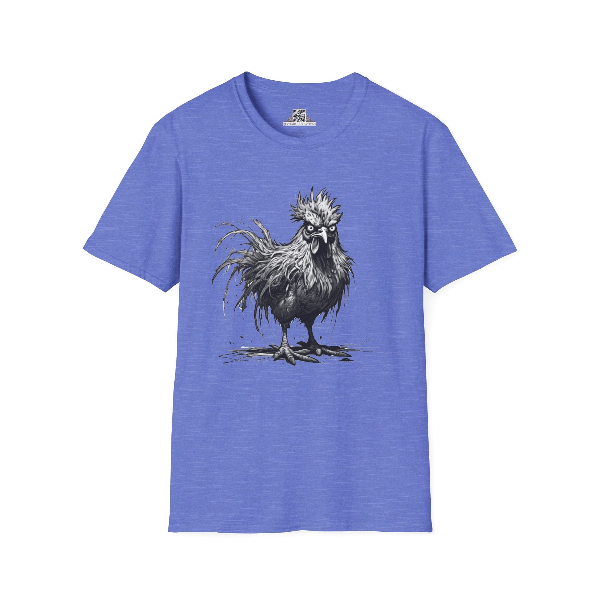 Printify T-Shirt XS / Heather Royal T-Shirt - I'm Fine Chicken - Everything's Fine
