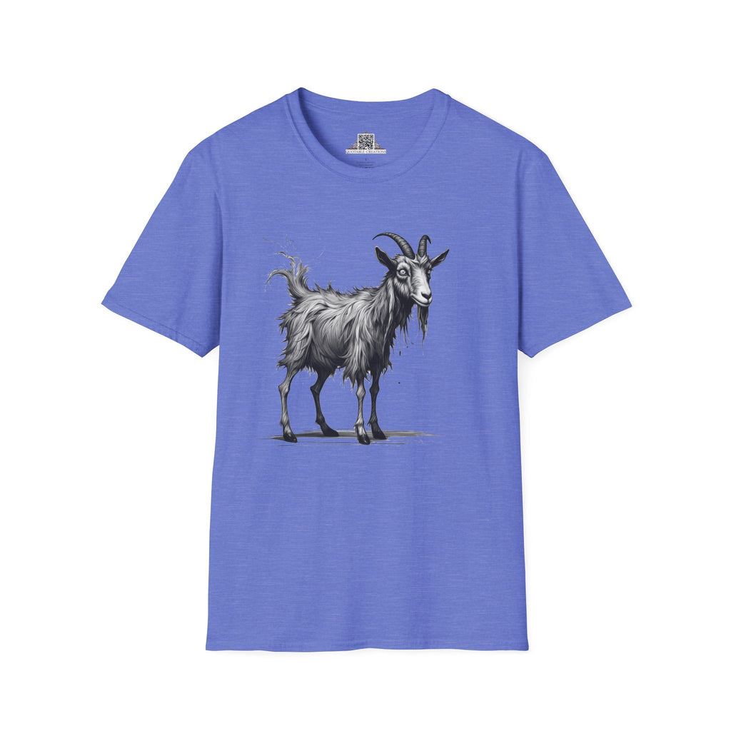 Printify T-Shirt XS / Heather Royal T-Shirt - I'm Fine Goat - Everything's Fine