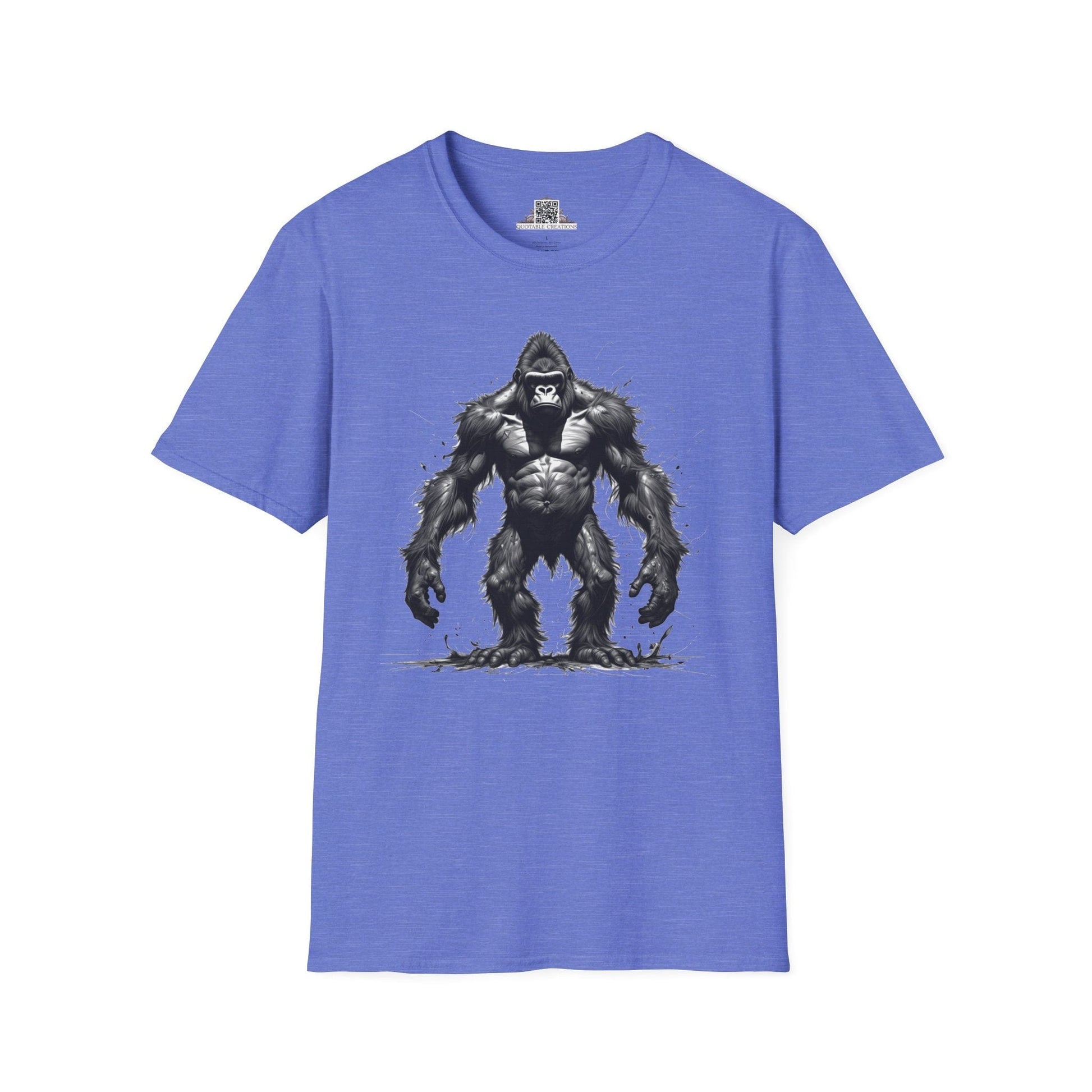 Printify T-Shirt XS / Heather Royal T-Shirt - I'm Fine Gorilla - Everything's Fine