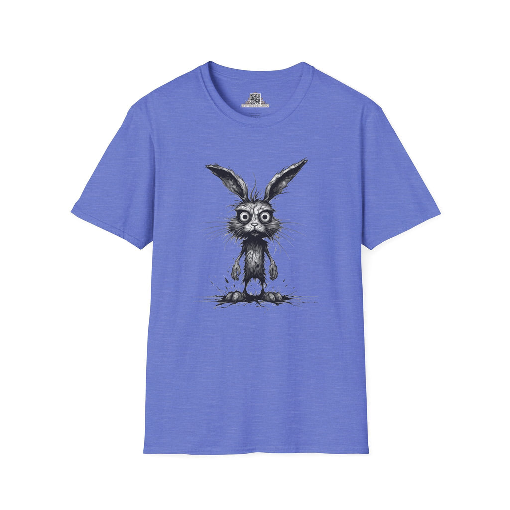 Printify T-Shirt XS / Heather Royal T-Shirt - I'm Fine Rabbit - Everything's Fine