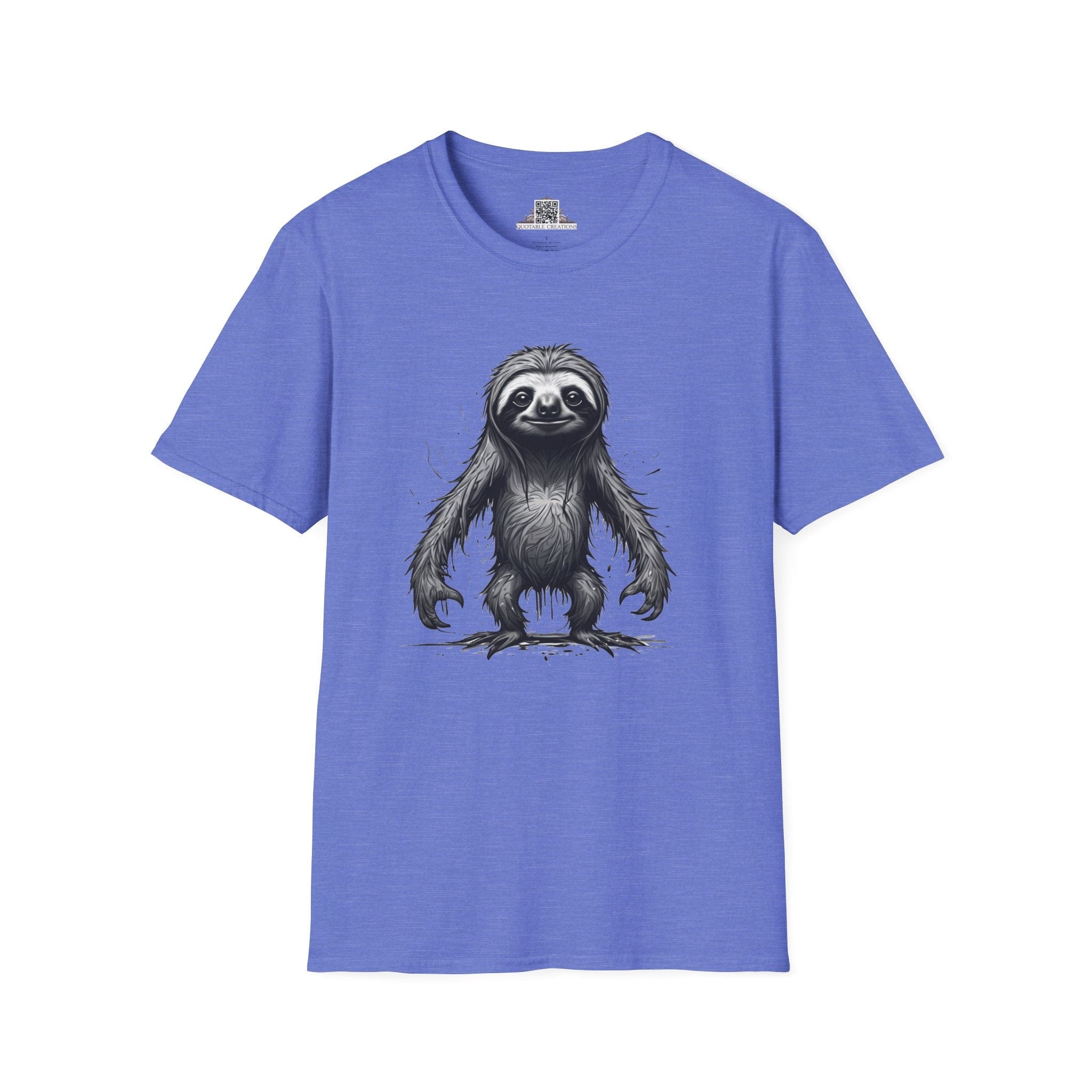 Printify T-Shirt XS / Heather Royal T-Shirt - I'm Fine Sloth - Everything's Fine