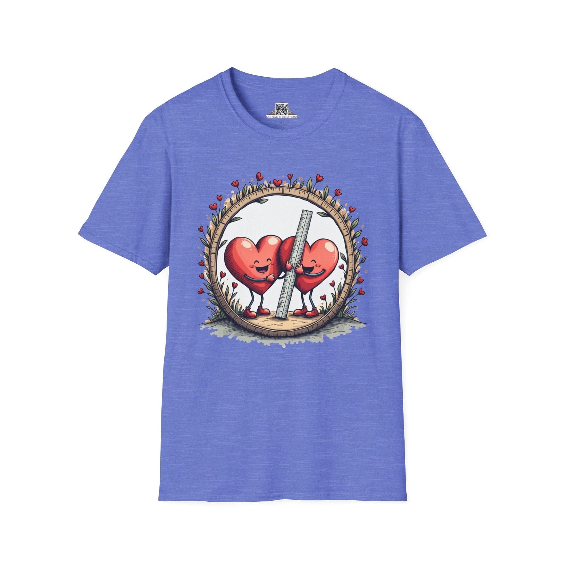 Printify T-Shirt XS / Heather Royal The Sum of Our Hearts - Love & Fun T-Shirt