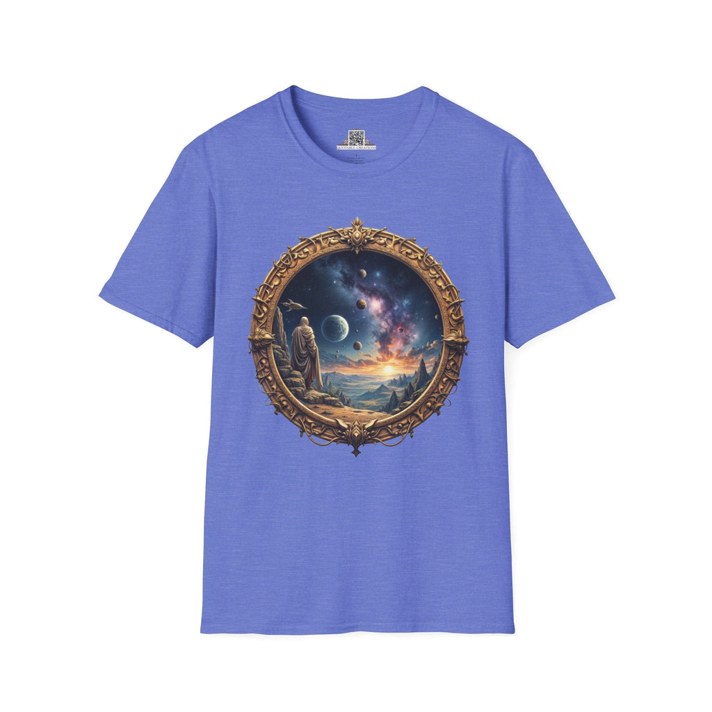 Printify T-Shirt XS / Heather Royal They Exist UFO & Cosmic - T-Shirt