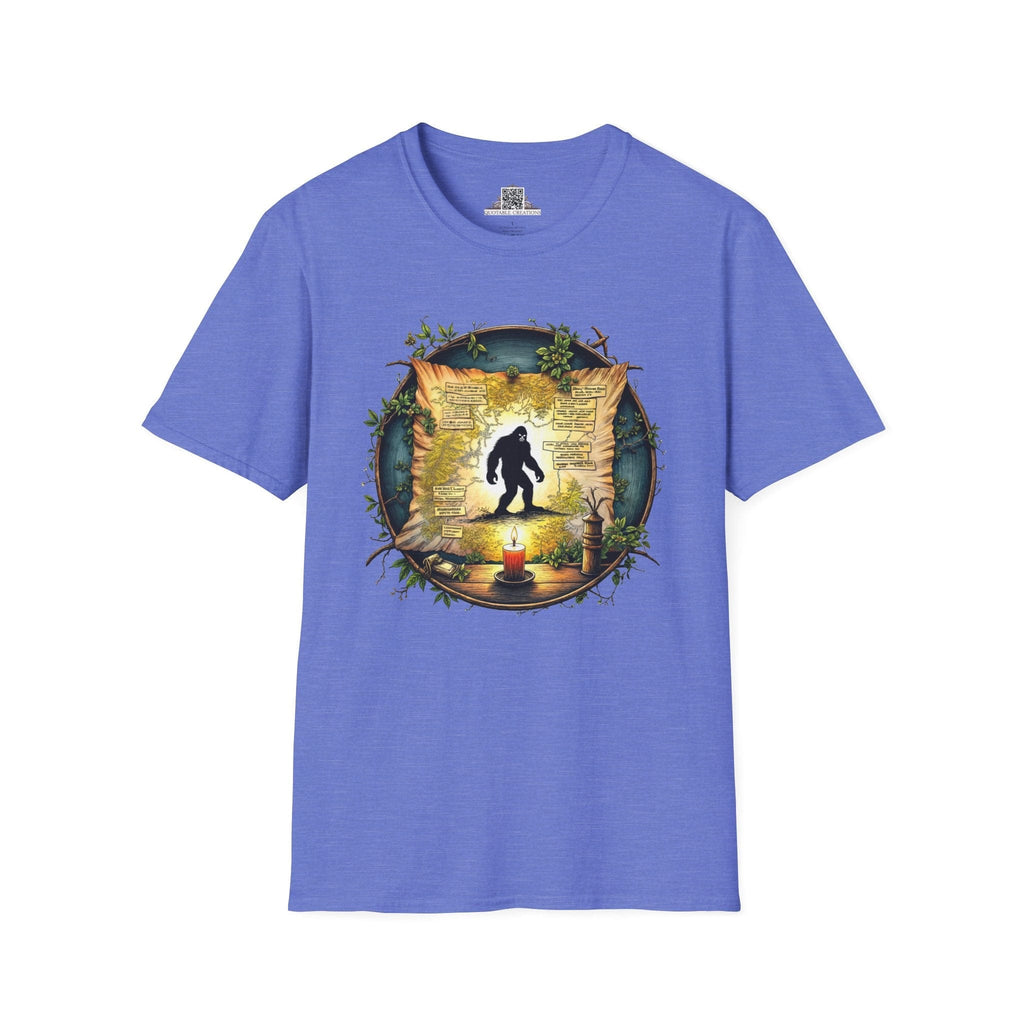 Printify T-Shirt XS / Heather Royal Uncover the Myth - Bigfoot & Legends T-Shirt