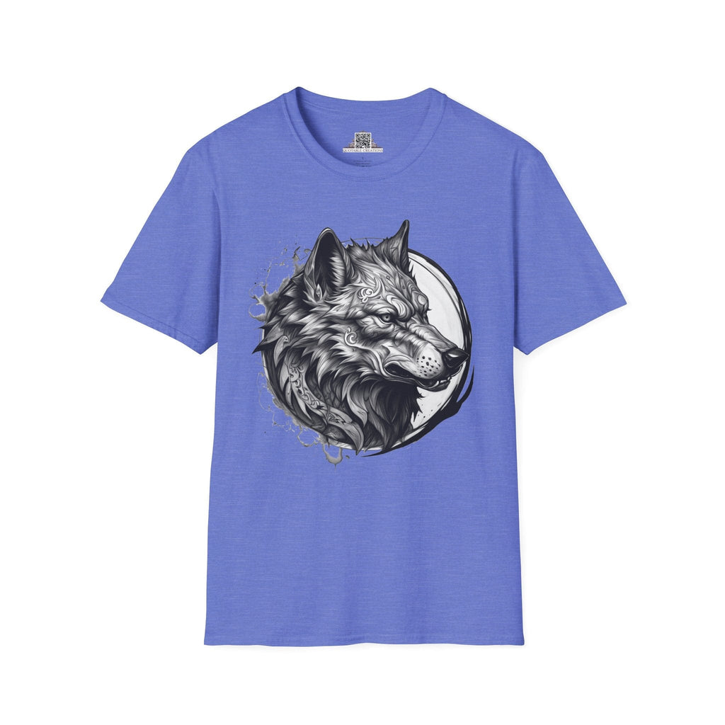 Printify T-Shirt XS / Heather Royal Wolf Wild Motivation - T-Shirt