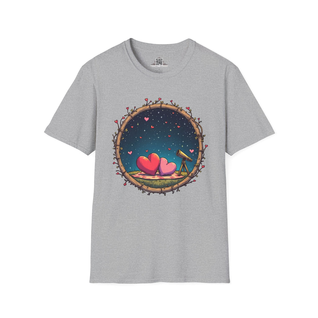 Printify T-Shirt XS / Sport Grey Astrological Love - Love & Fun T-Shirt