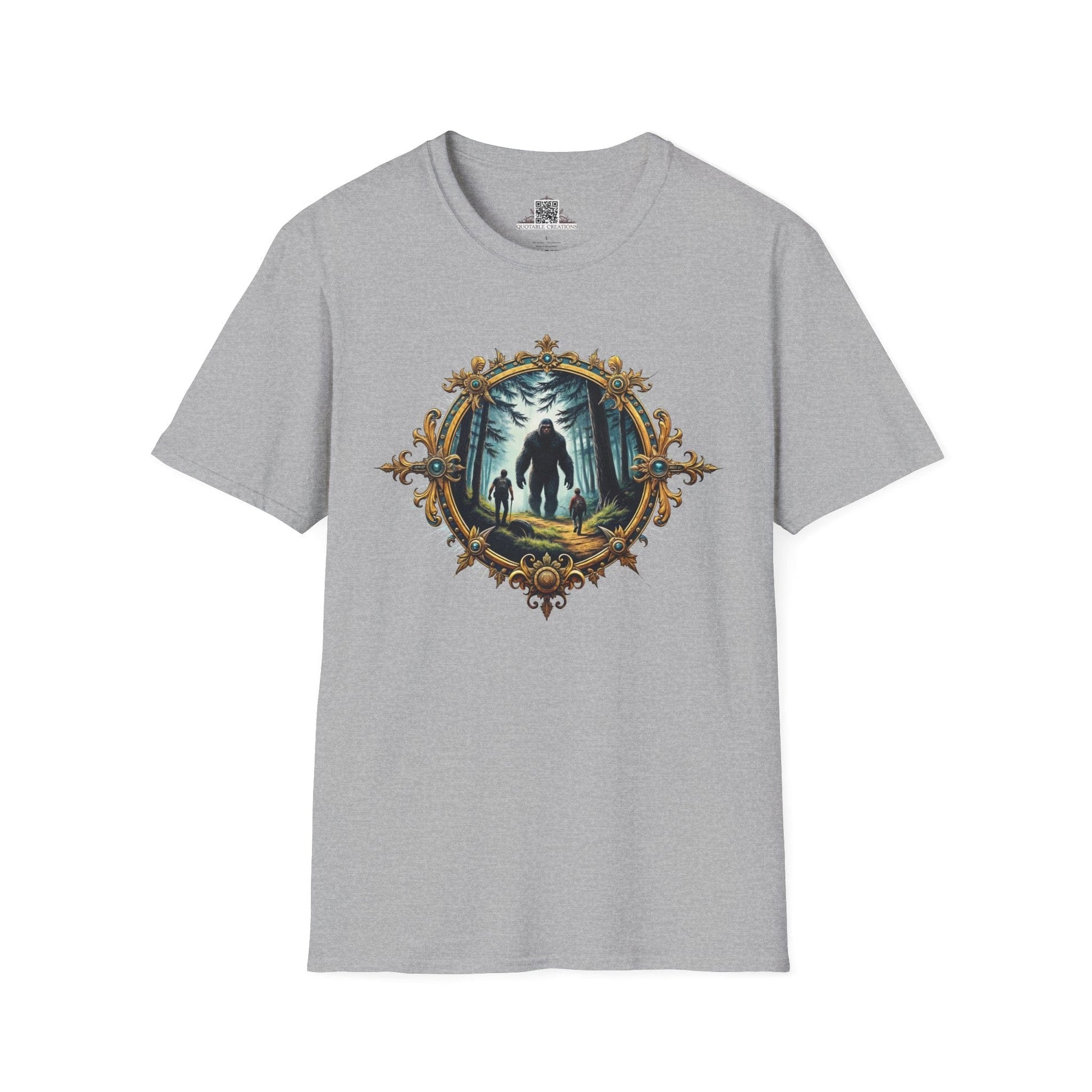 Printify T-Shirt XS / Sport Grey Bigfoot Encounters - Bigfoot & Legends T-Shirt