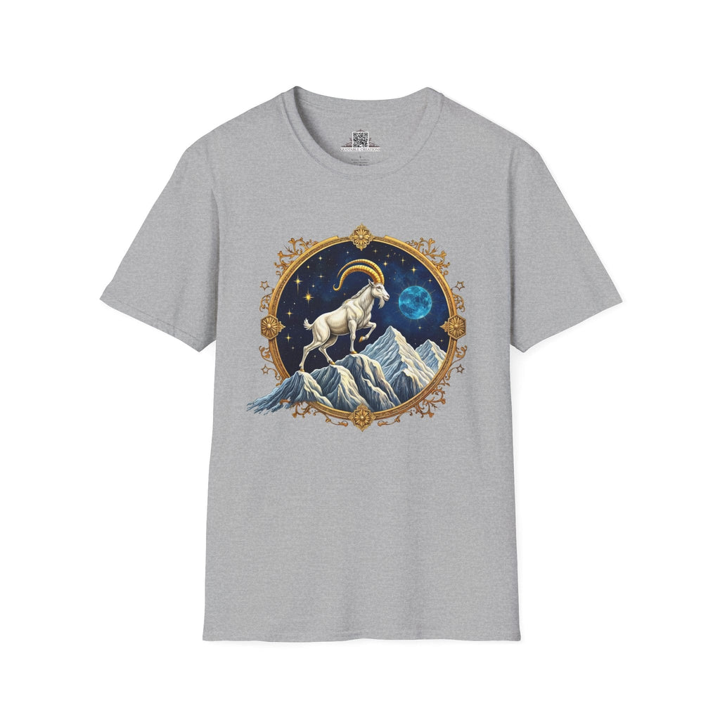 Printify T-Shirt XS / Sport Grey Capricorn Zodiac Astrology - T-Shirt