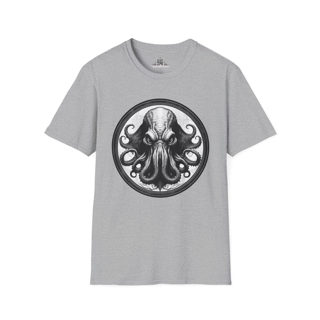 Printify T-Shirt XS / Sport Grey Cthulhu Heroes & Quests - T-Shirt
