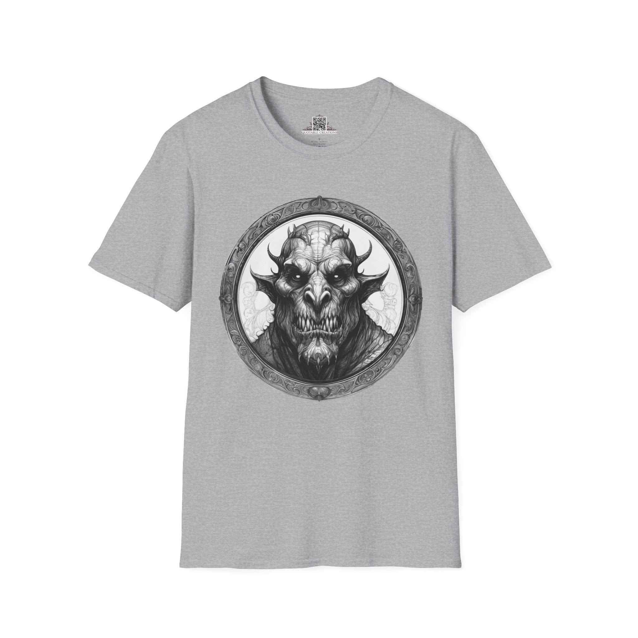 Printify T-Shirt XS / Sport Grey Grendel Heroes & Quests - T-Shirt