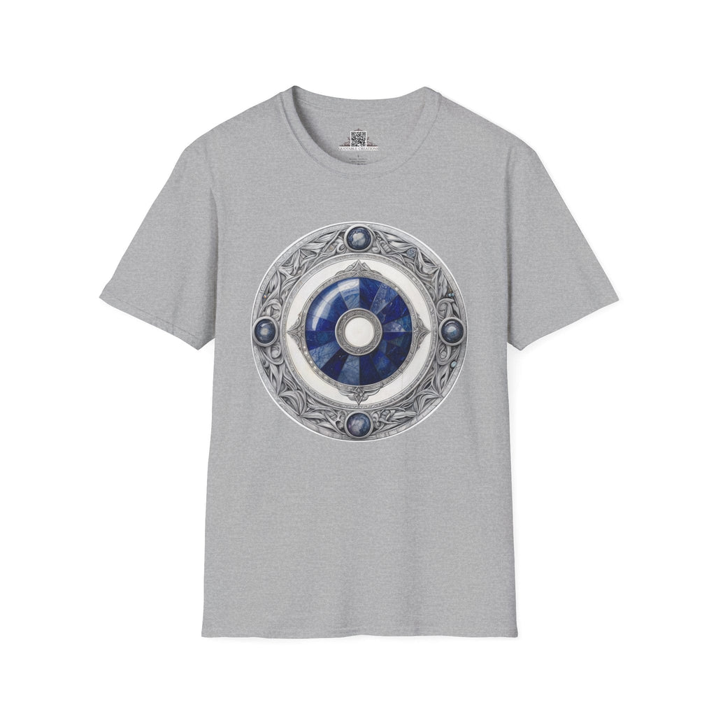 Printify T-Shirt XS / Sport Grey Lapis Lazuli - Crystals & Gemstones T-Shirt