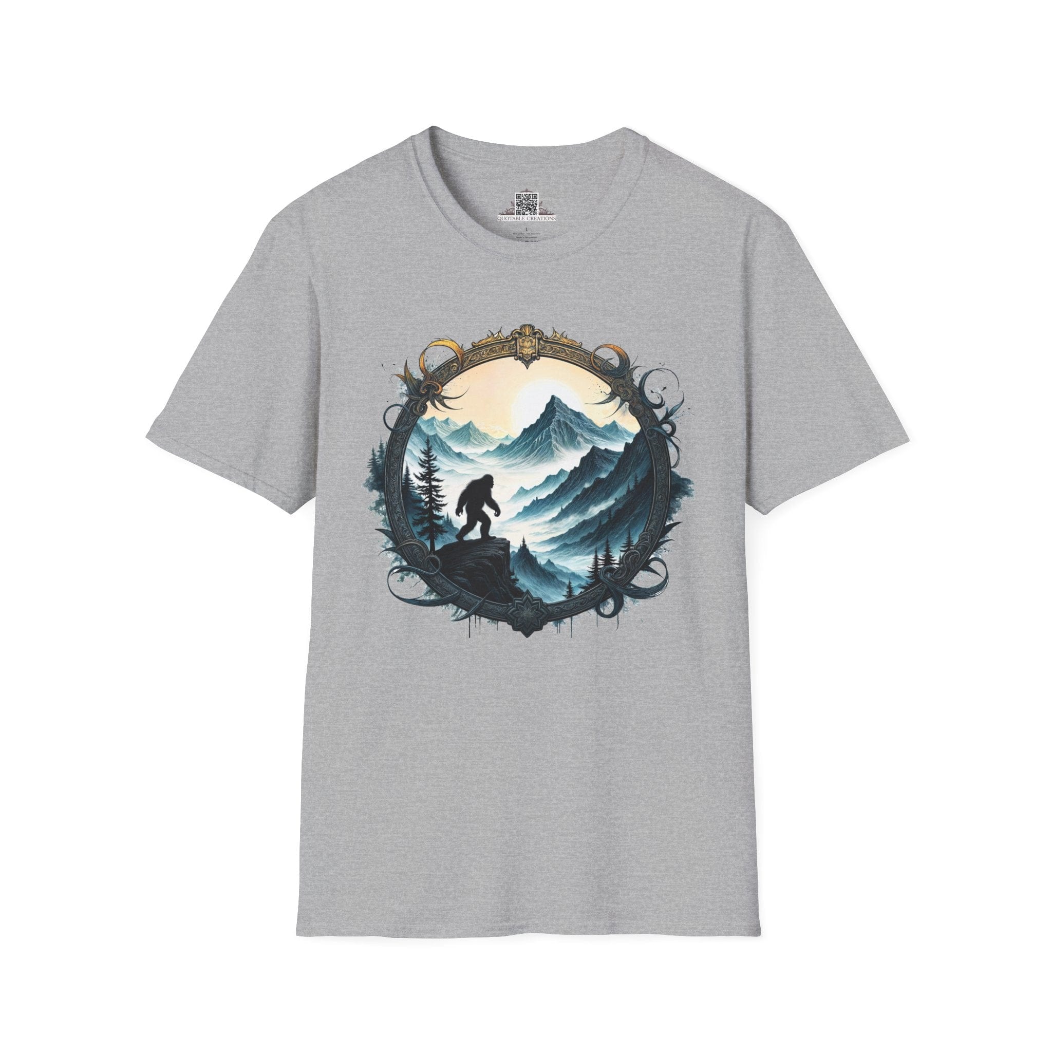 Printify T-Shirt XS / Sport Grey Legends of the Wilderness - Bigfoot & Legends T-Shirt