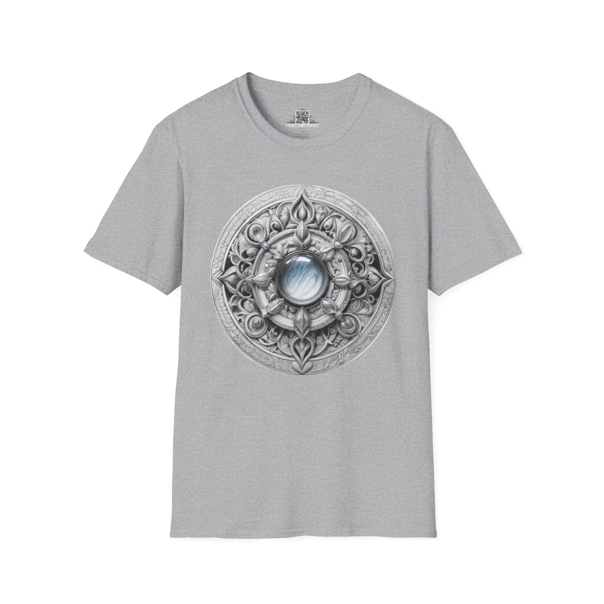Printify T-Shirt XS / Sport Grey Moonstone - Crystals & Gemstones T-Shirt