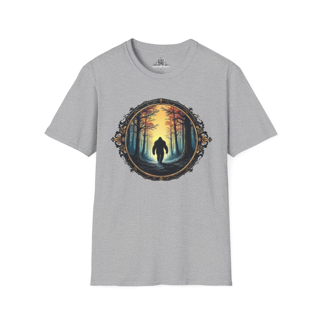 Printify T-Shirt XS / Sport Grey Mystery of the Forest - Bigfoot & Legends T-Shirt