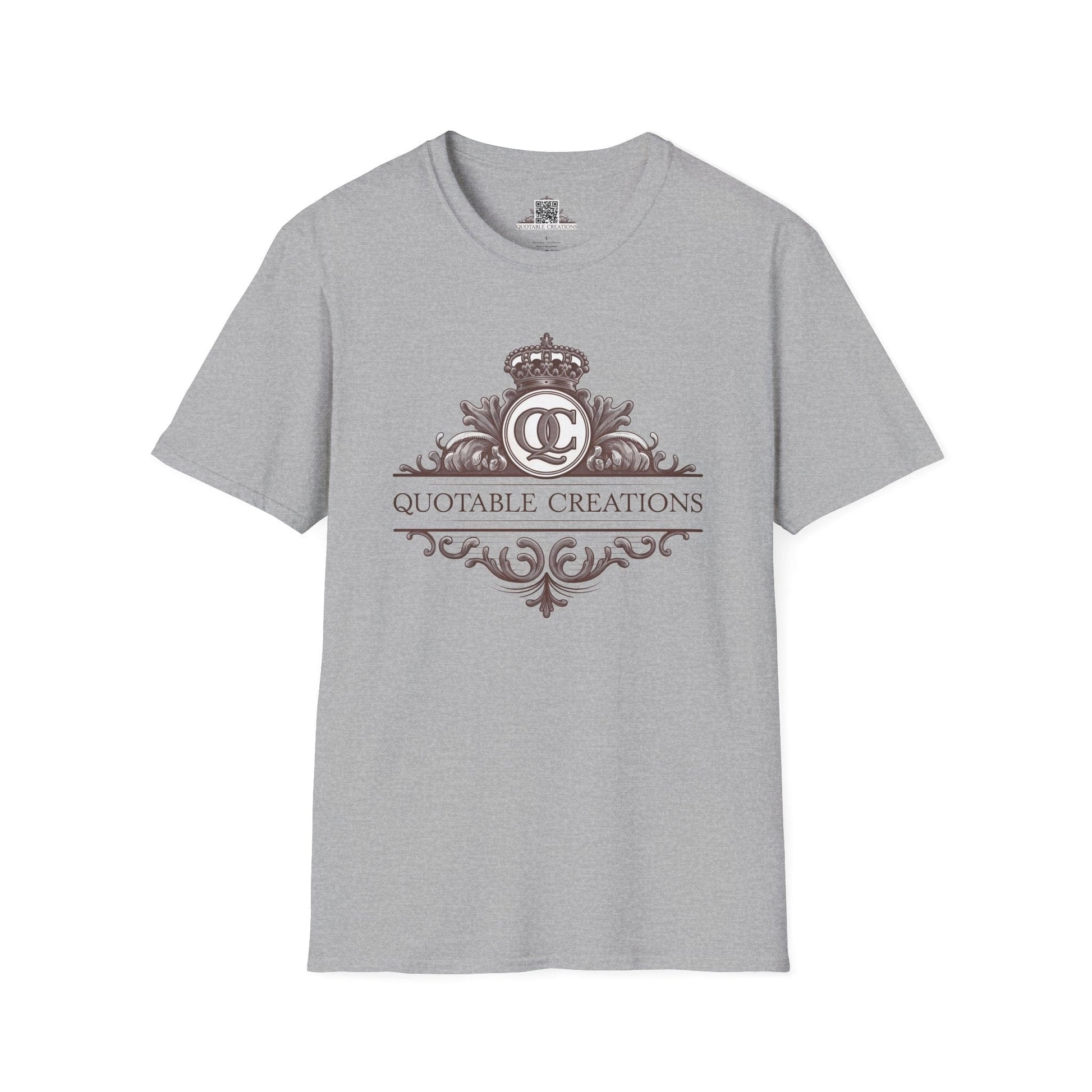 Printify T-Shirt XS / Sport Grey Quotable Creations - T-Shirt