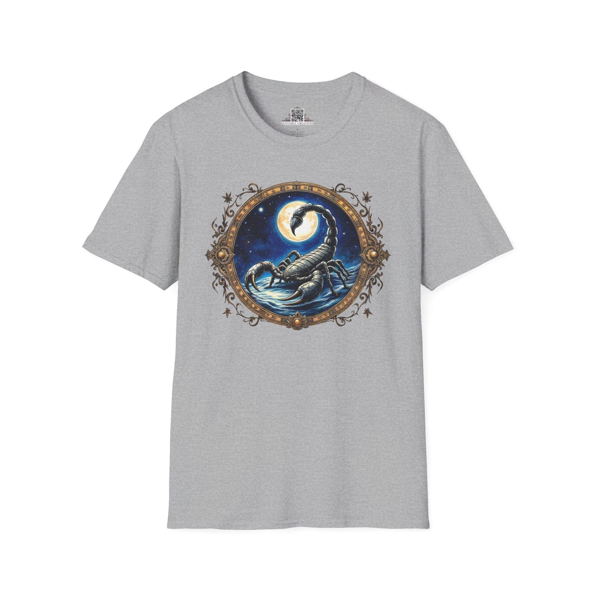 Printify T-Shirt XS / Sport Grey Scorpio Zodiac & Astrology - T-Shirt