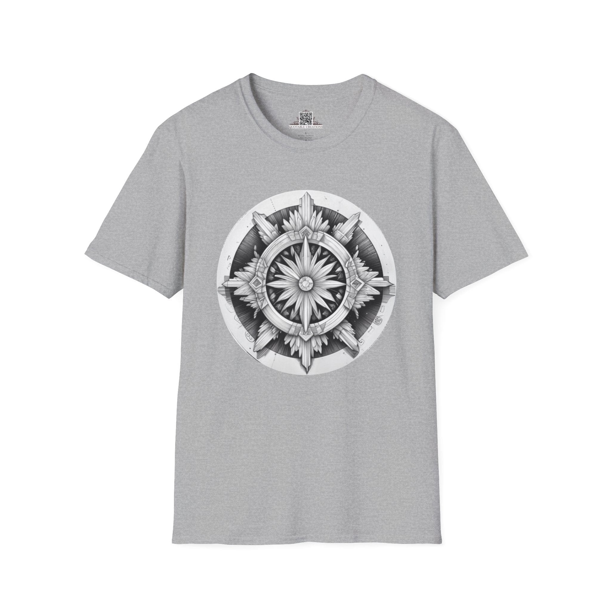 Printify T-Shirt XS / Sport Grey Selenite - Crystals & Gemstones T-Shirt