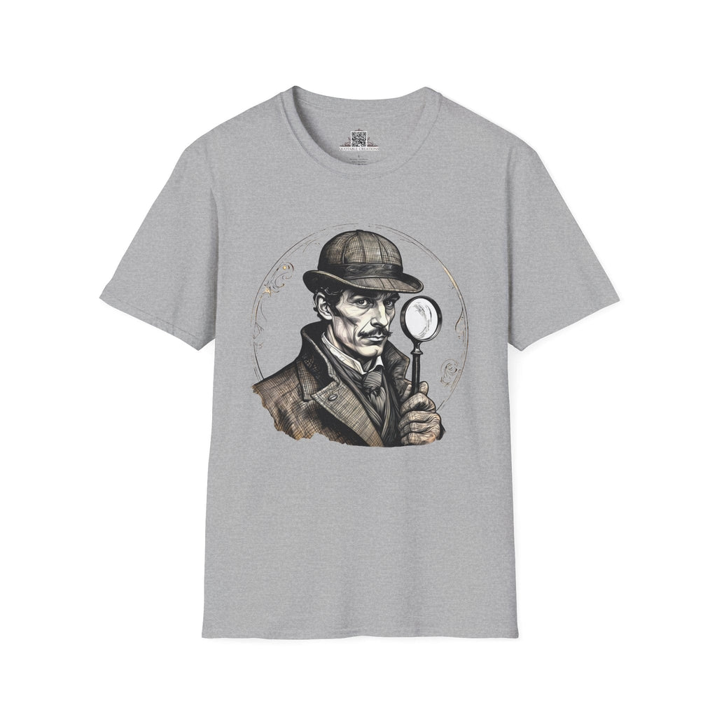 Printify T-Shirt XS / Sport Grey Sherlock Holmes Mysteries & Monsters - T-Shirt