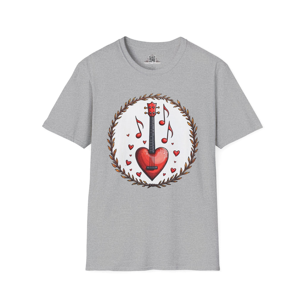 Printify T-Shirt XS / Sport Grey Sweet Symphony Music - Love & Fun T-Shirt