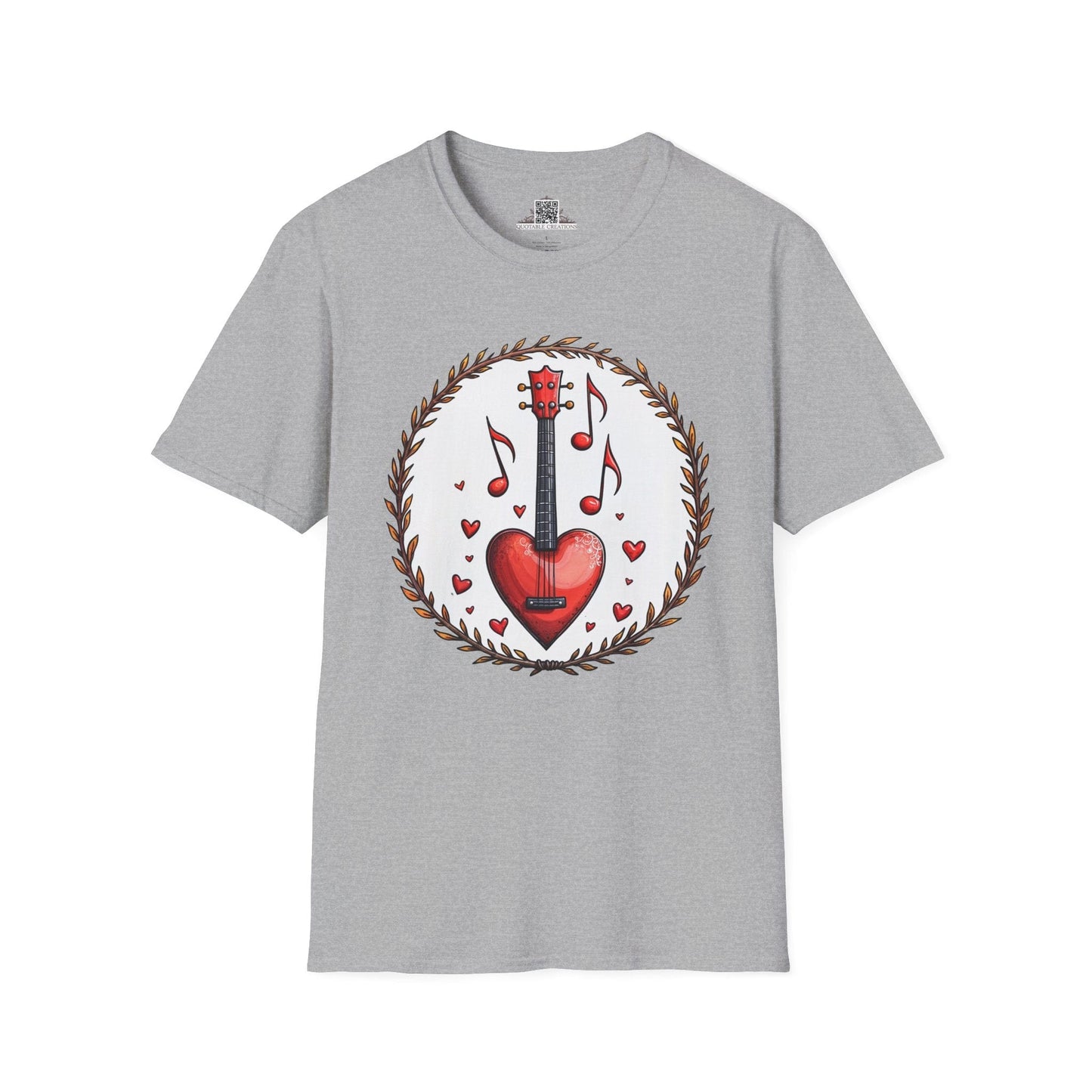 Printify T-Shirt XS / Sport Grey Sweet Symphony Music - Love & Fun T-Shirt