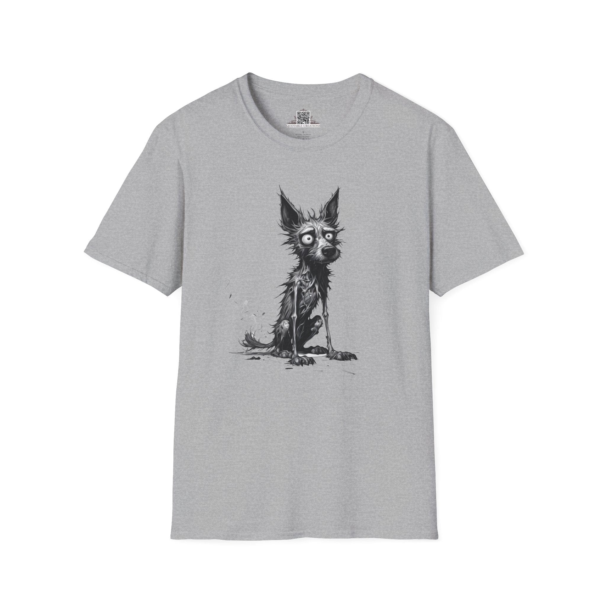 Printify T-Shirt XS / Sport Grey T-Shirt - I'm Fine Dog - Everything's Fine