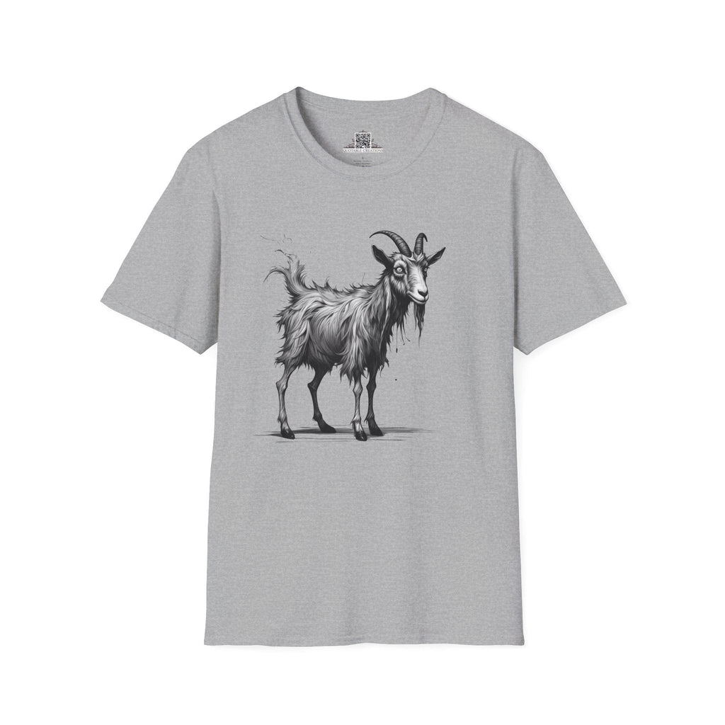 Printify T-Shirt XS / Sport Grey T-Shirt - I'm Fine Goat - Everything's Fine