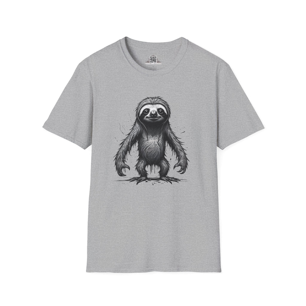 Printify T-Shirt XS / Sport Grey T-Shirt - I'm Fine Sloth - Everything's Fine
