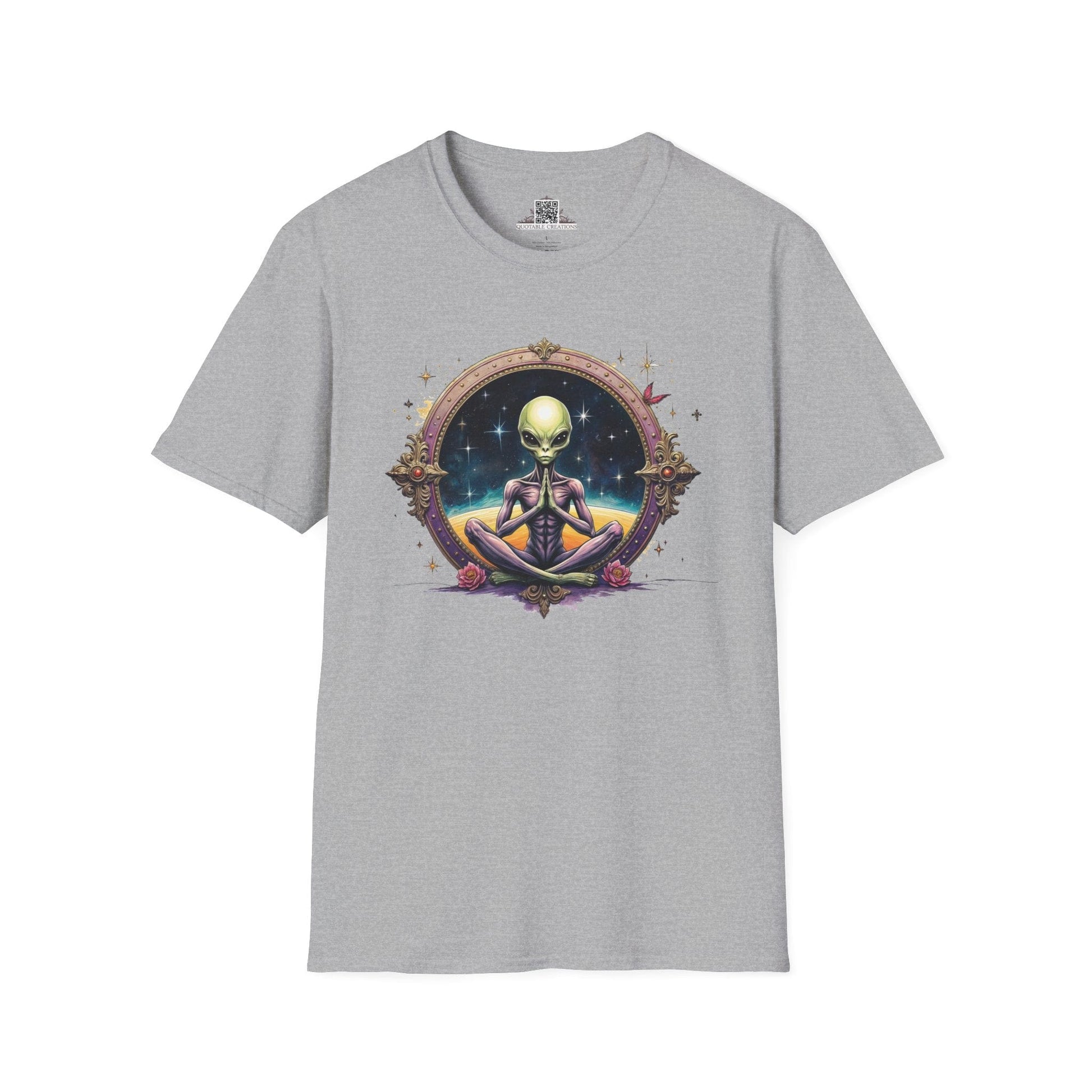 Printify T-Shirt XS / Sport Grey T-Shirt - The Truth is Out There… but So Are the Aliens! - Alien & Space