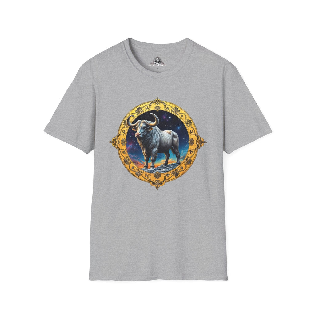 Printify T-Shirt XS / Sport Grey Taurus - Zodiac & Astrology T-Shirt