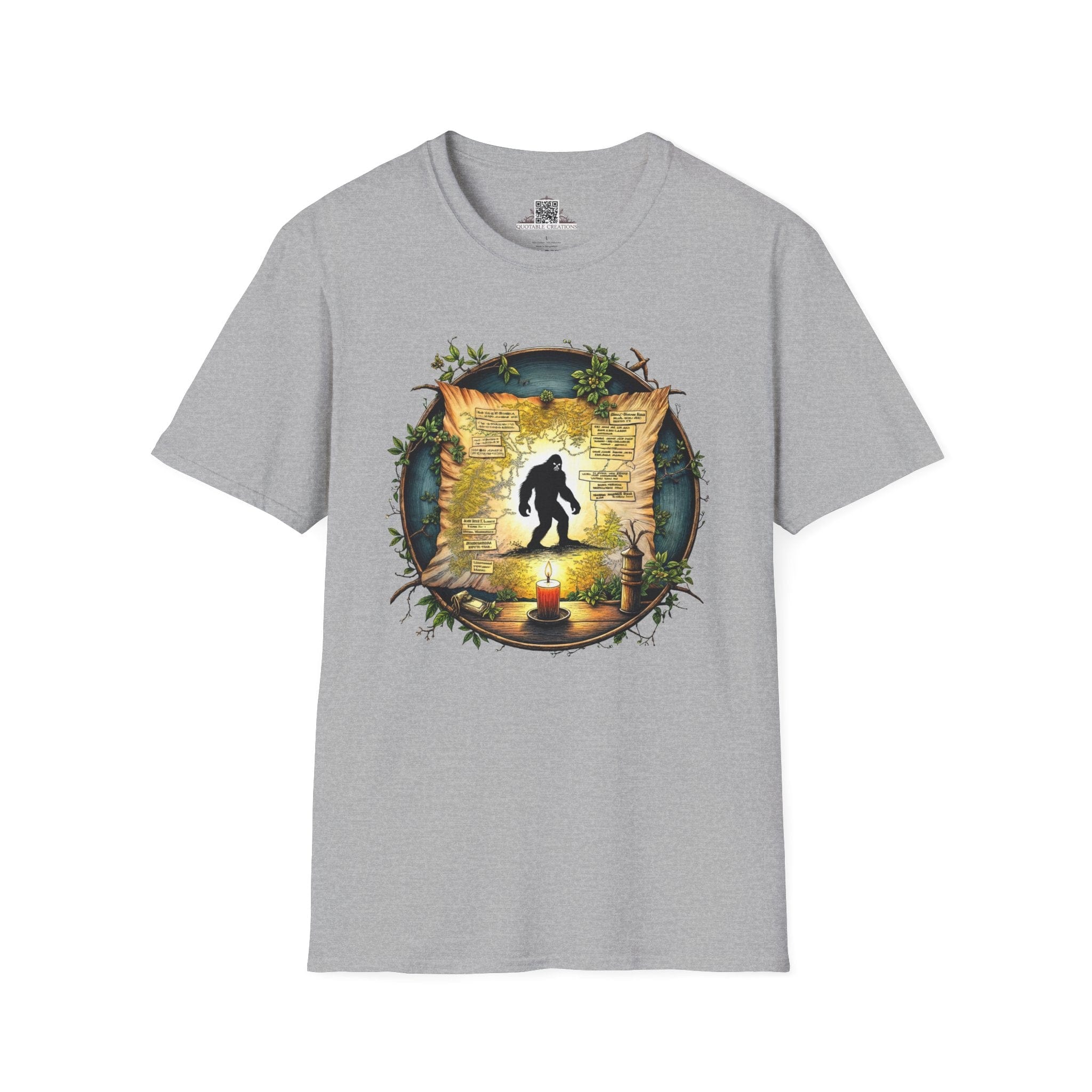 Printify T-Shirt XS / Sport Grey Uncover the Myth - Bigfoot & Legends T-Shirt